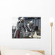 Firemen Confirm Simulated Fire Wall Decal