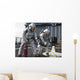 Firemen Confirm Simulated Fire Wall Decal