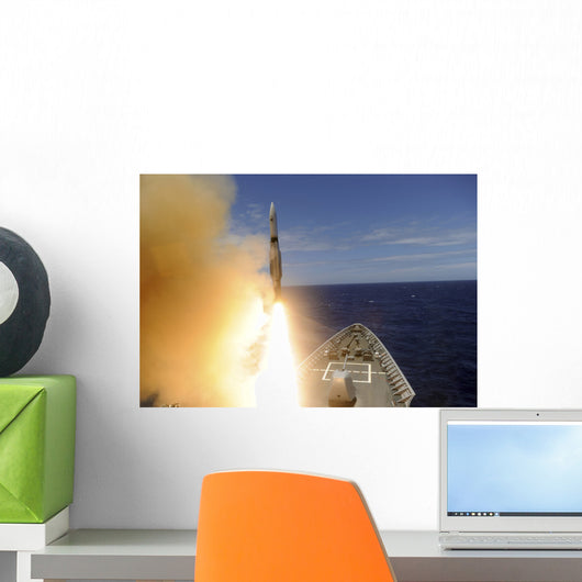 Guided-missile Cruiser Uss Lake Wall Decal