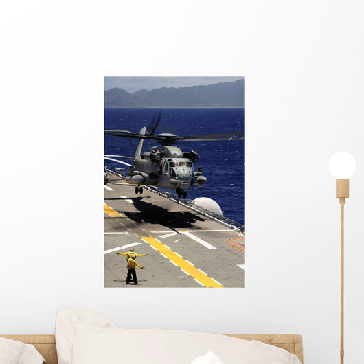 Ch-53e Super Stallion Helicopter Wall Decal Design 2