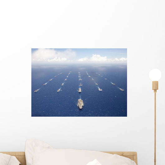 Ships and Submarines Participating Wall Decal Design 1