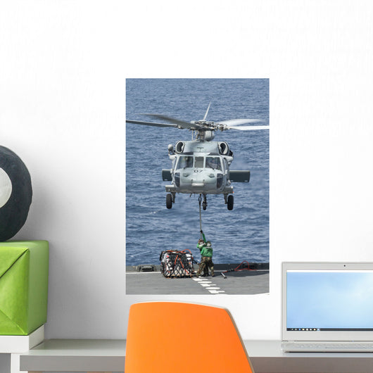 Mh-60s Sea Hawk Helicopter Wall Decal Design 7