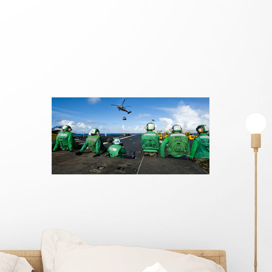 Logistics Specialists Stand as Wall Decal