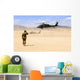 Brigade Aviation Officer Salutes Wall Decal