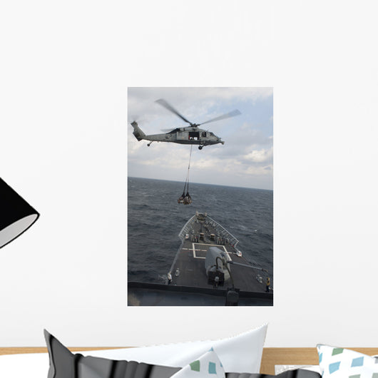 Mh-60s Sea Hawk Helicopter Wall Decal Design 4