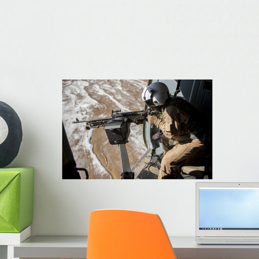Afghan Air Force Gunner Wall Decal