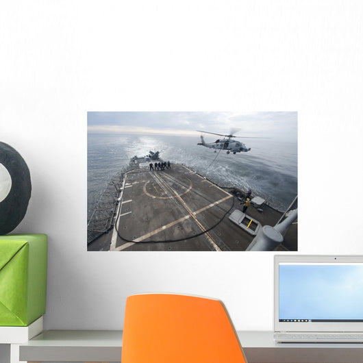 Sailors Hold Fuel Line Wall Decal