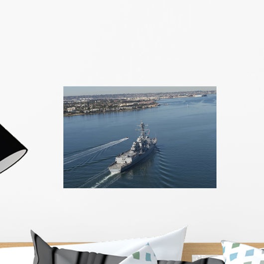Guided-missile Destroyer Uss William Wall Decal Design 3