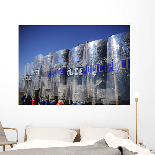 Members 9th Security Forces Wall Decal