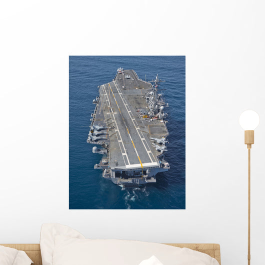 Aircraft Carrier Uss Carl Wall Decal Design 3