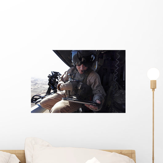 Us Marine Provides Air Wall Decal