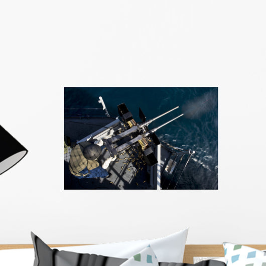 Seaman Fires Twin 50 Wall Decal