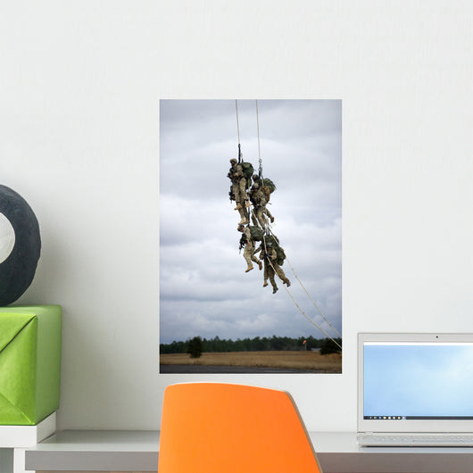 Us Soldiers Are Lifted Wall Decal