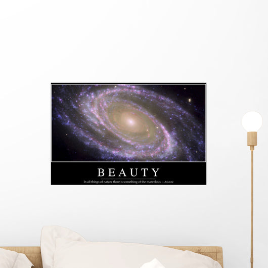 Beauty Inspirational Quote and Wall Decal Design 2
