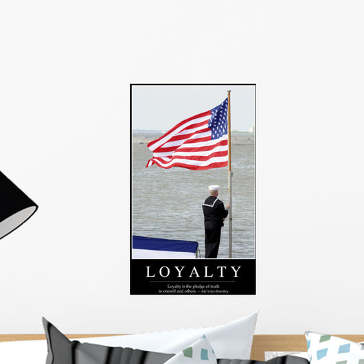 Loyalty Inspirational Quote and Wall Decal Design 2
