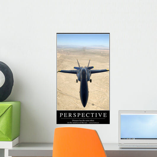 Perspective Inspirational Quote and Wall Decal Design 2