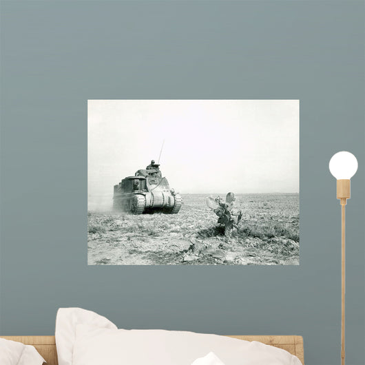 M3 Grant Tank Move Wall Decal