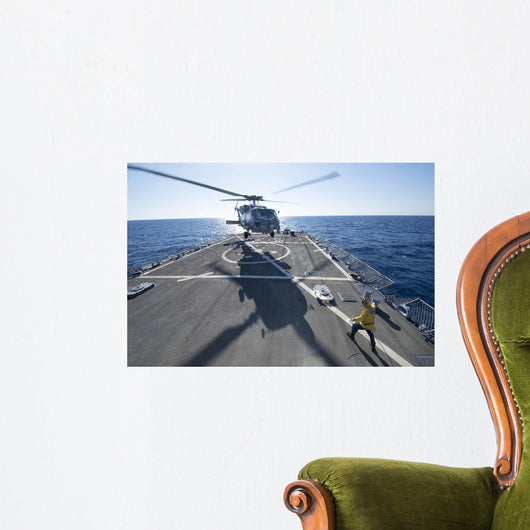 Cryptologic Technician Directs Sh-60r Wall Decal