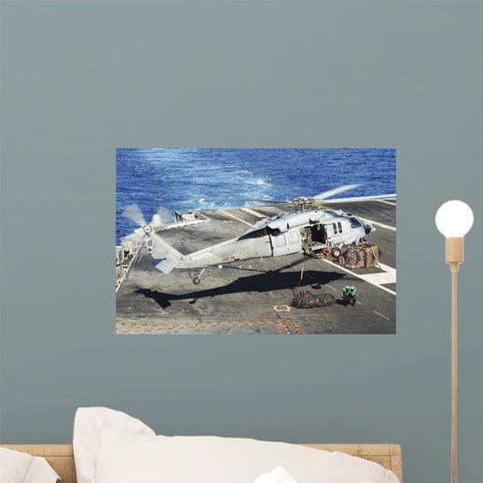Mh-60s Sea Hawk Helicopter Wall Decal Design 8