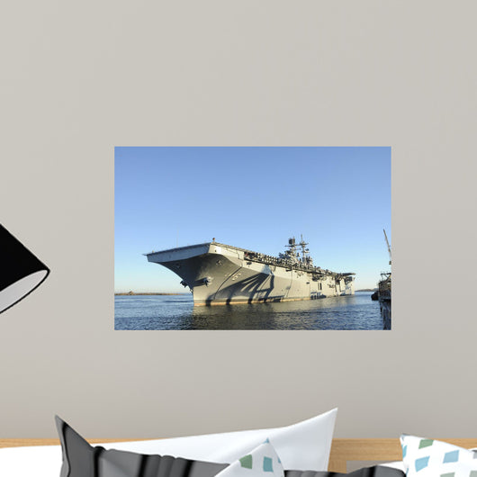 Amphibious Assault Ship Pre-commissioning Wall Decal