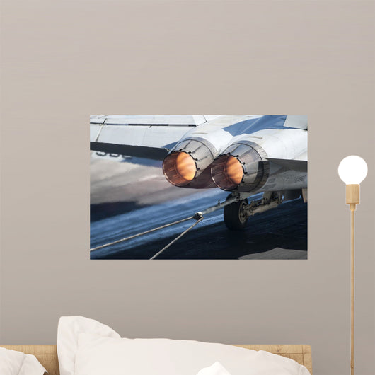 F A-18c Hornet Catches Wall Decal