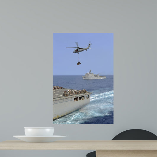 Mh-60s Sea Hawk Helicopter Wall Decal Design 7