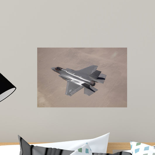 F-35 Lightning Ii Flies Wall Decal