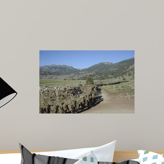 Midshipmen Hiking Mountain Warfare Wall Decal