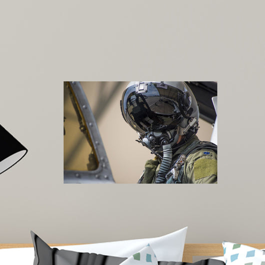 Us Air Force Pilot Wall Decal Design 1
