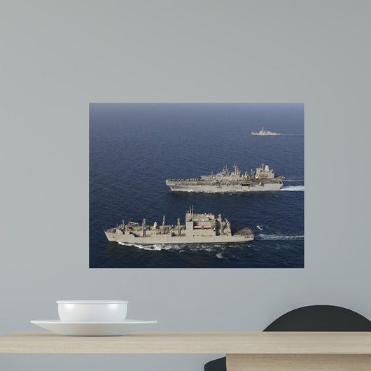 Usns Robert E Peary Wall Decal Design 1