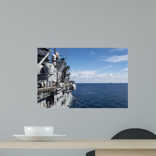Group Military Ships Transit Wall Decal
