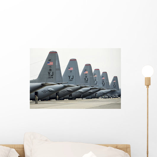 Us Air Force C-130 Wall Decal Design 1