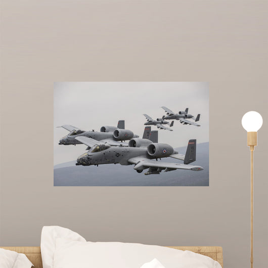 A-10 Thunderbolt Ii's Flight Wall Decal
