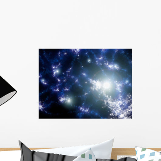 Population Iii Stars Clustered Wall Decal