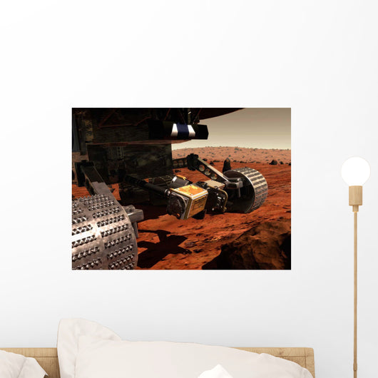 Close-up Arm Nasa's Mars Wall Decal