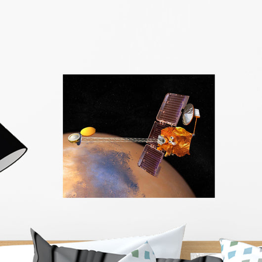 Artist's Concept Mars Odyssey Wall Decal