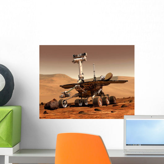 Artist's Rendition Mars Rover Wall Decal