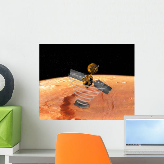 Mars Reconnaissance Orbiter Wall Decal Design 2