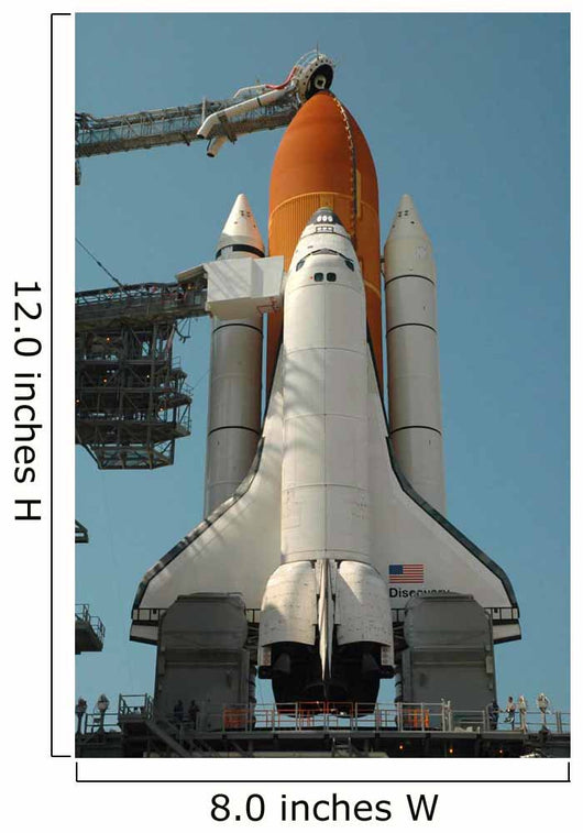 Space Shuttle Discovery Full Wall Decal