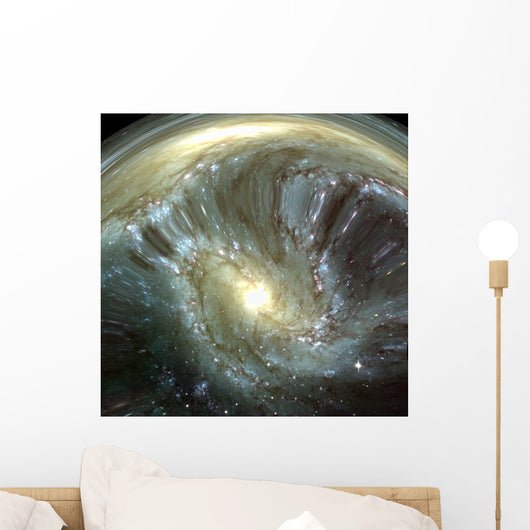 Digitally Altered Galaxy Wall Decal