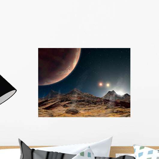 From Hypothetical Moon Orbit Wall Decal