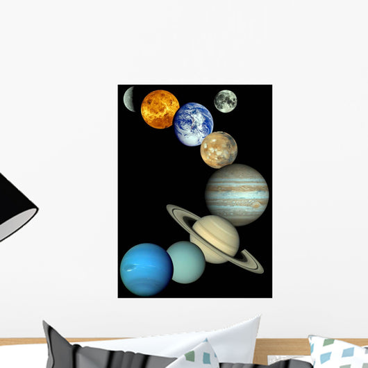 Solar System Montage Wall Decal