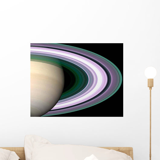 Saturn's Rings Wall Decal Design 2
