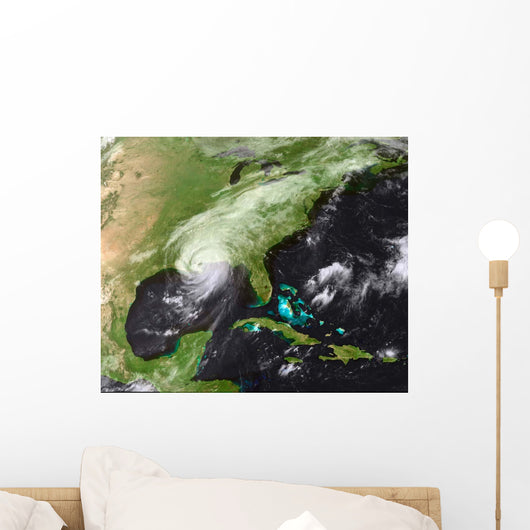 Hurricane Katrina Wall Decal Design 2