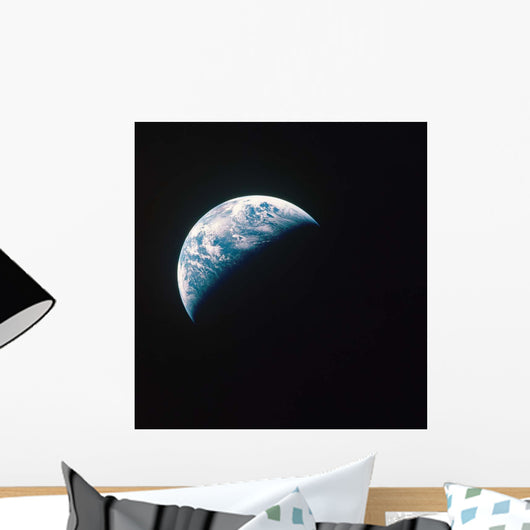 One Third Earth with Wall Decal