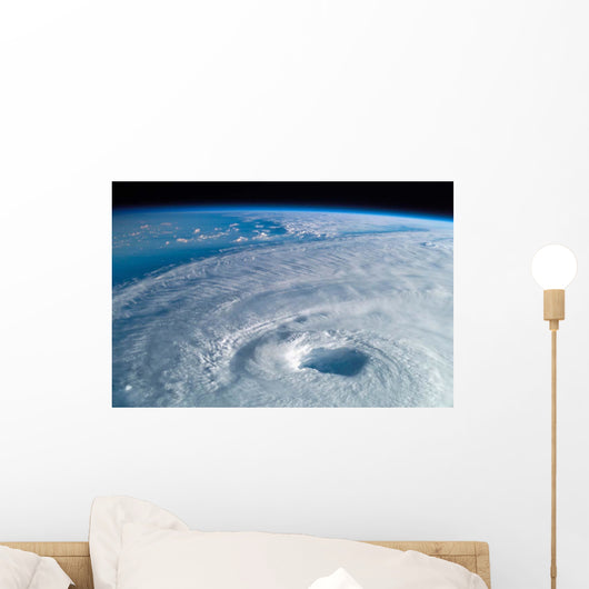 Close-up Eye Hurricane Isabel Wall Decal Design 1