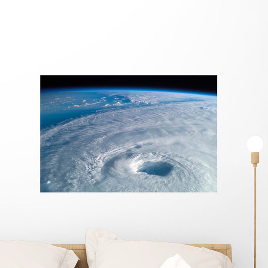 Close-up Eye Hurricane Isabel Wall Decal Design 1
