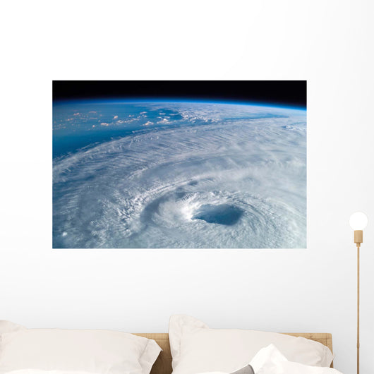 Close-up Eye Hurricane Isabel Wall Decal Design 1