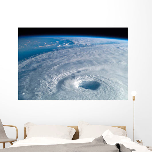 Close-up Eye Hurricane Isabel Wall Decal Design 1