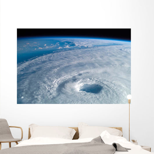 Close-up Eye Hurricane Isabel Wall Decal Design 1